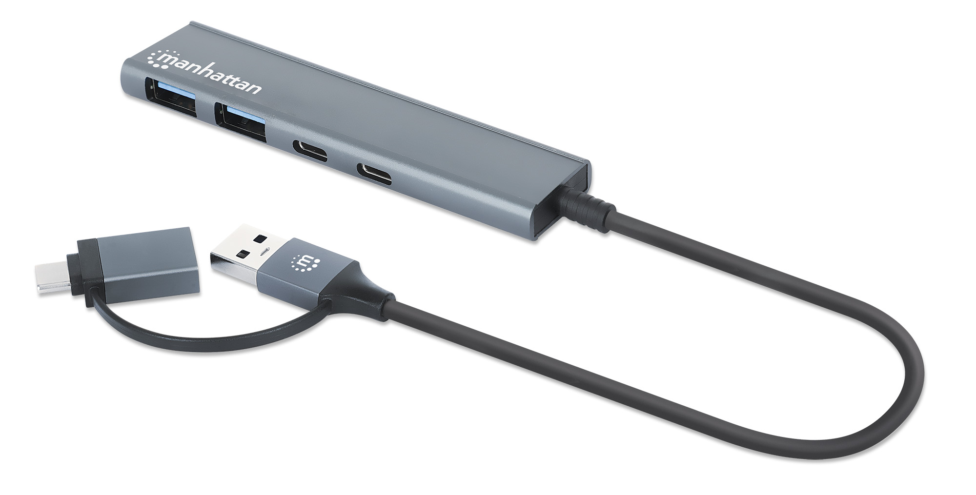Manhattan Dockingstation USB‑C USB‑A