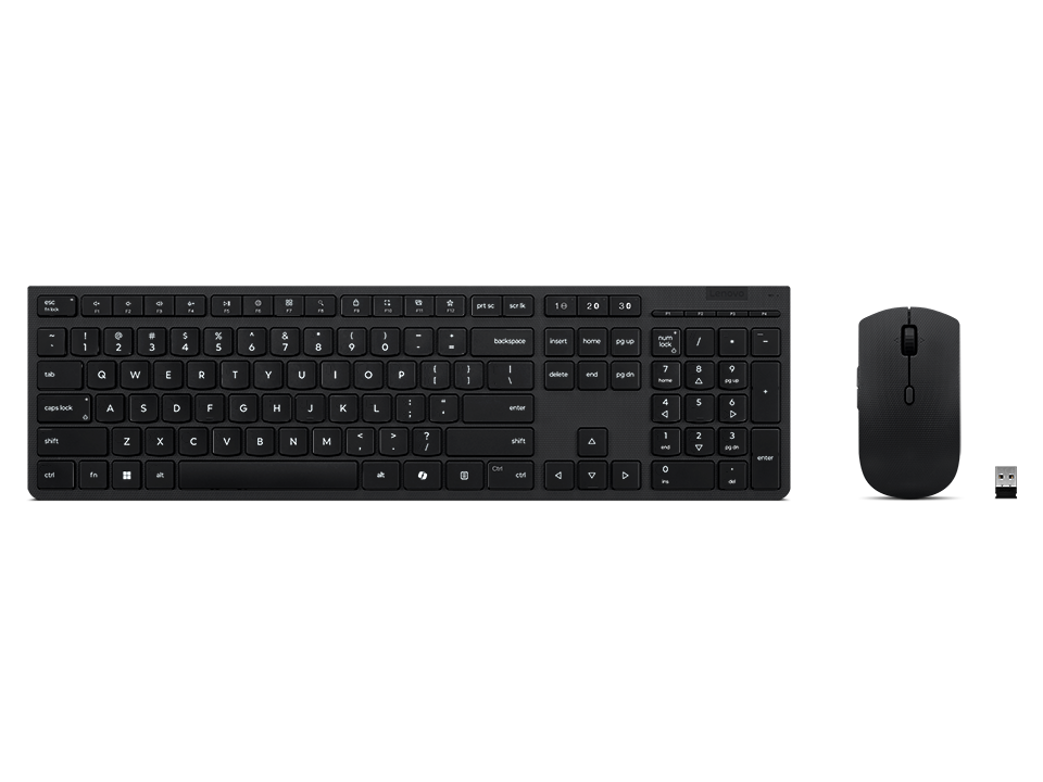 Lenovo Professional Tastatur-und-Maus-Set full size kabellos