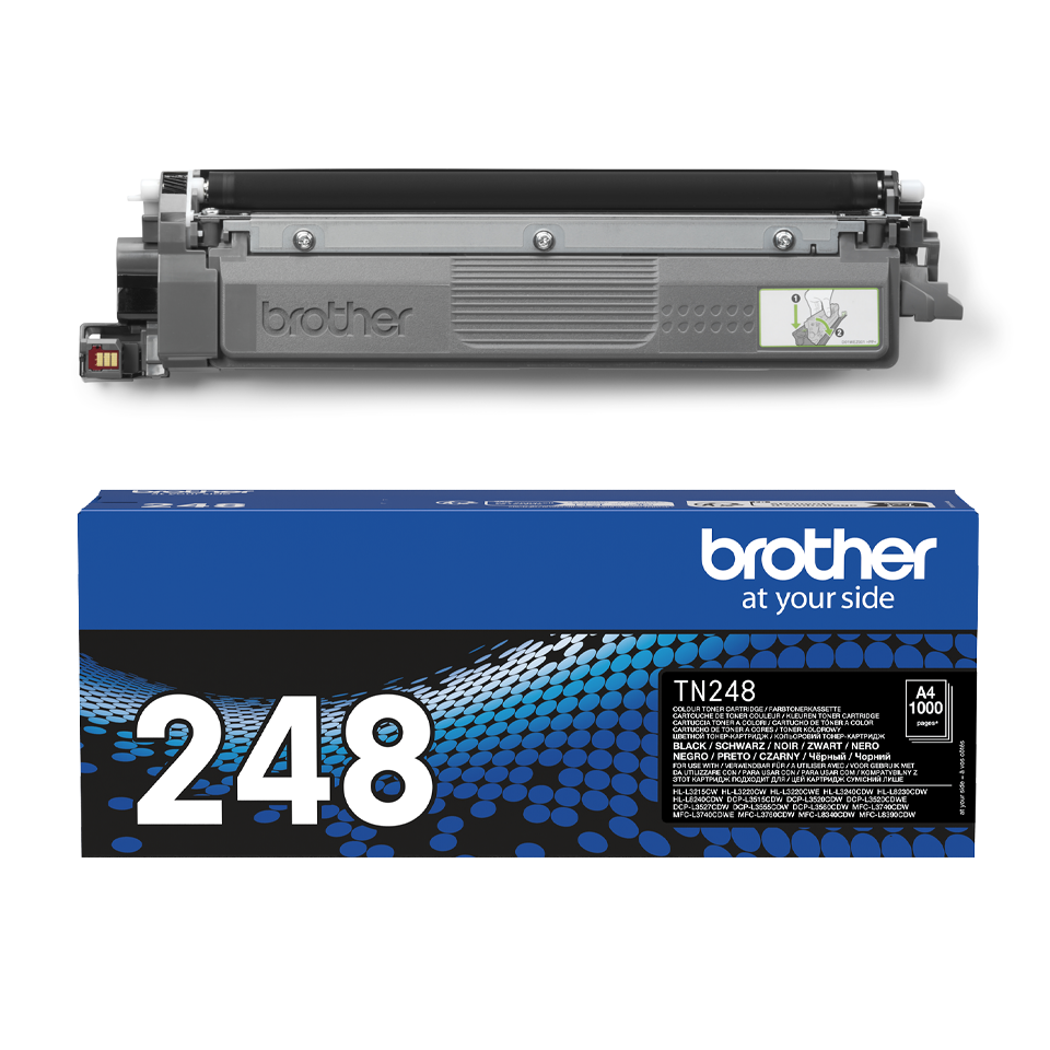 Brother TN-248BK Tonerpatrone Schwarz