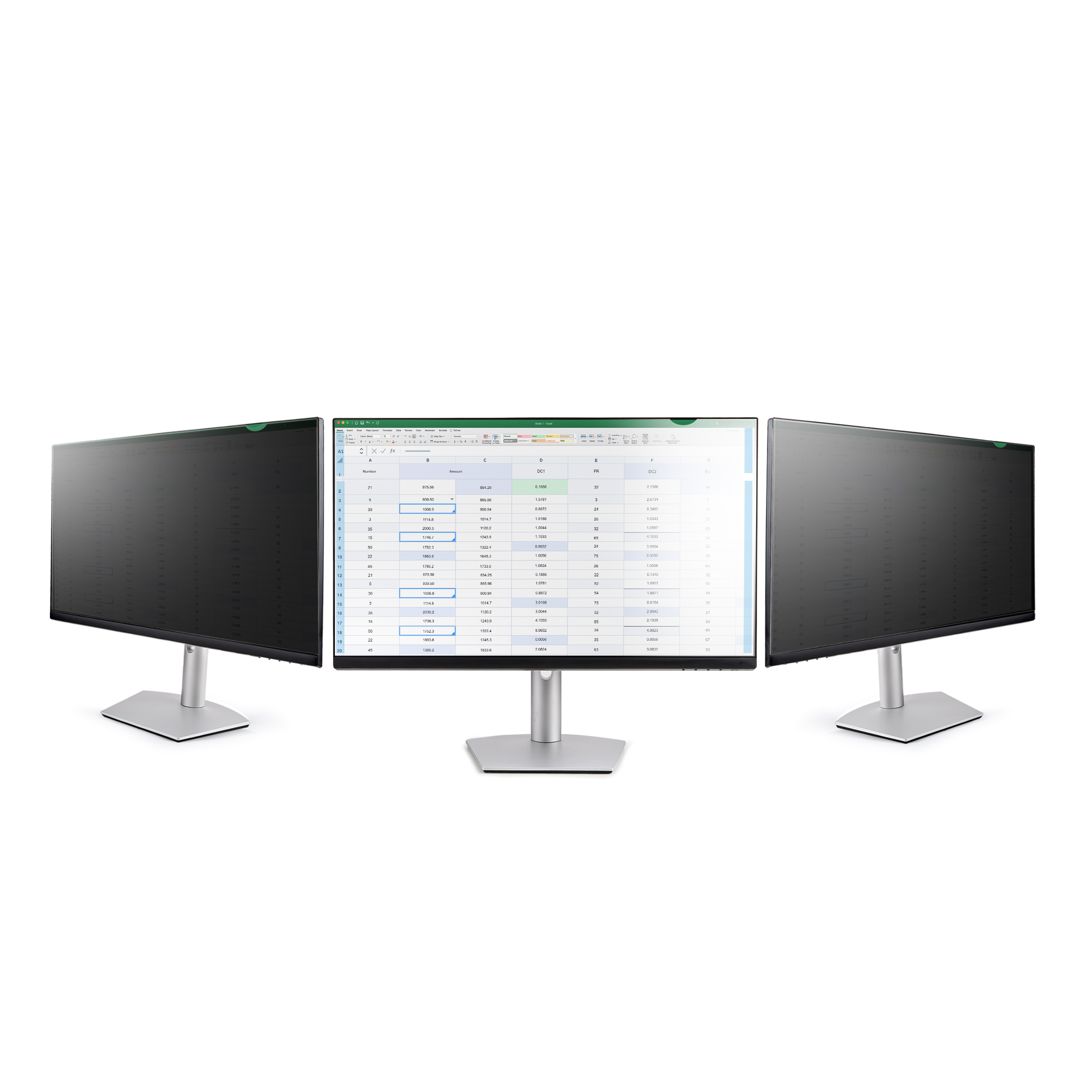 STARTECHCOM 215inch Monitor Privacy Screen Universal Matte or Glossy 169 Aspect Ratio 30 Degree Privacy Viewing Angle