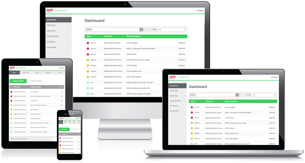 APC SmartConnect Standard Plan 1 Year
