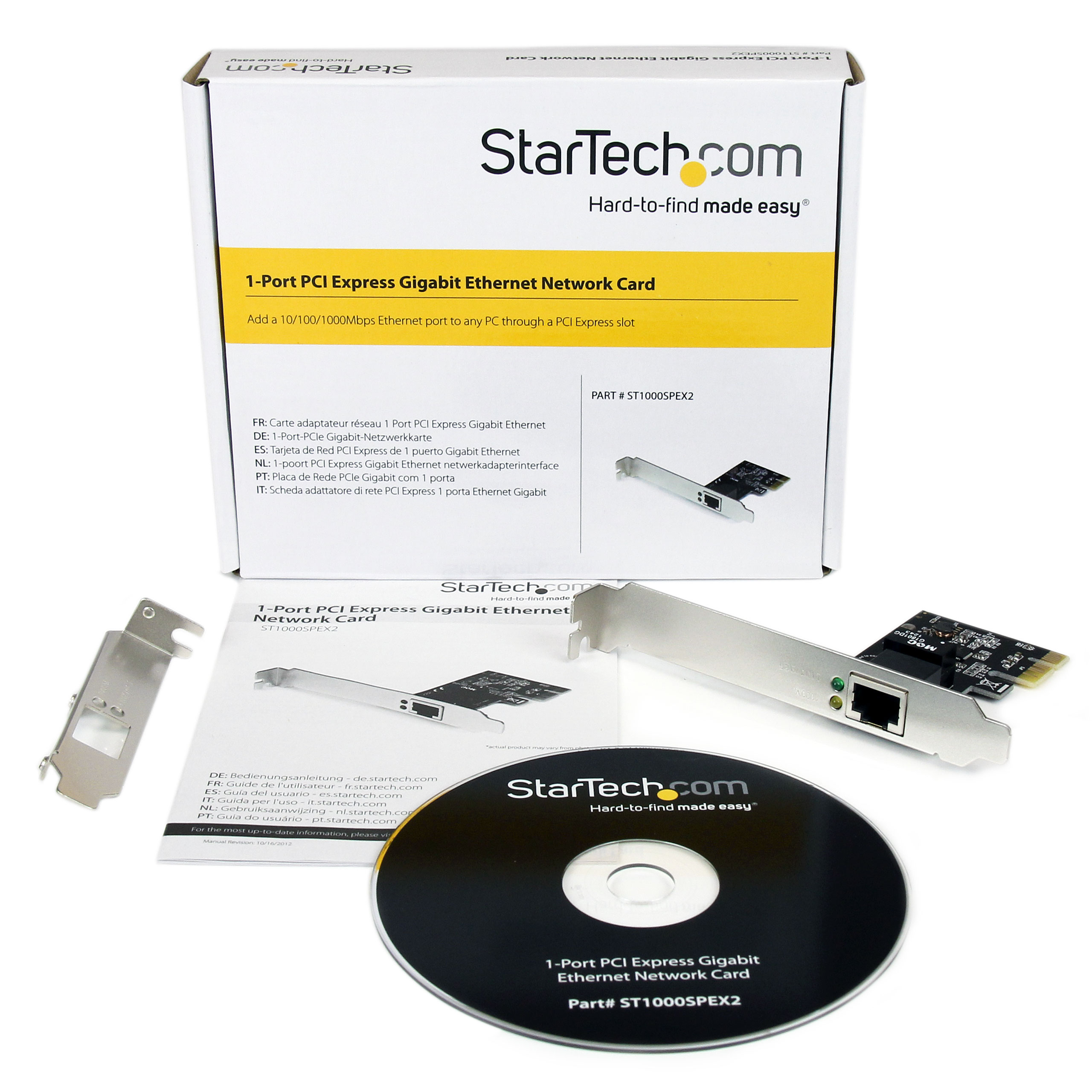 StarTech.com Single-Port RJ-45 Gigabit Ethernet Netzwerkkarte