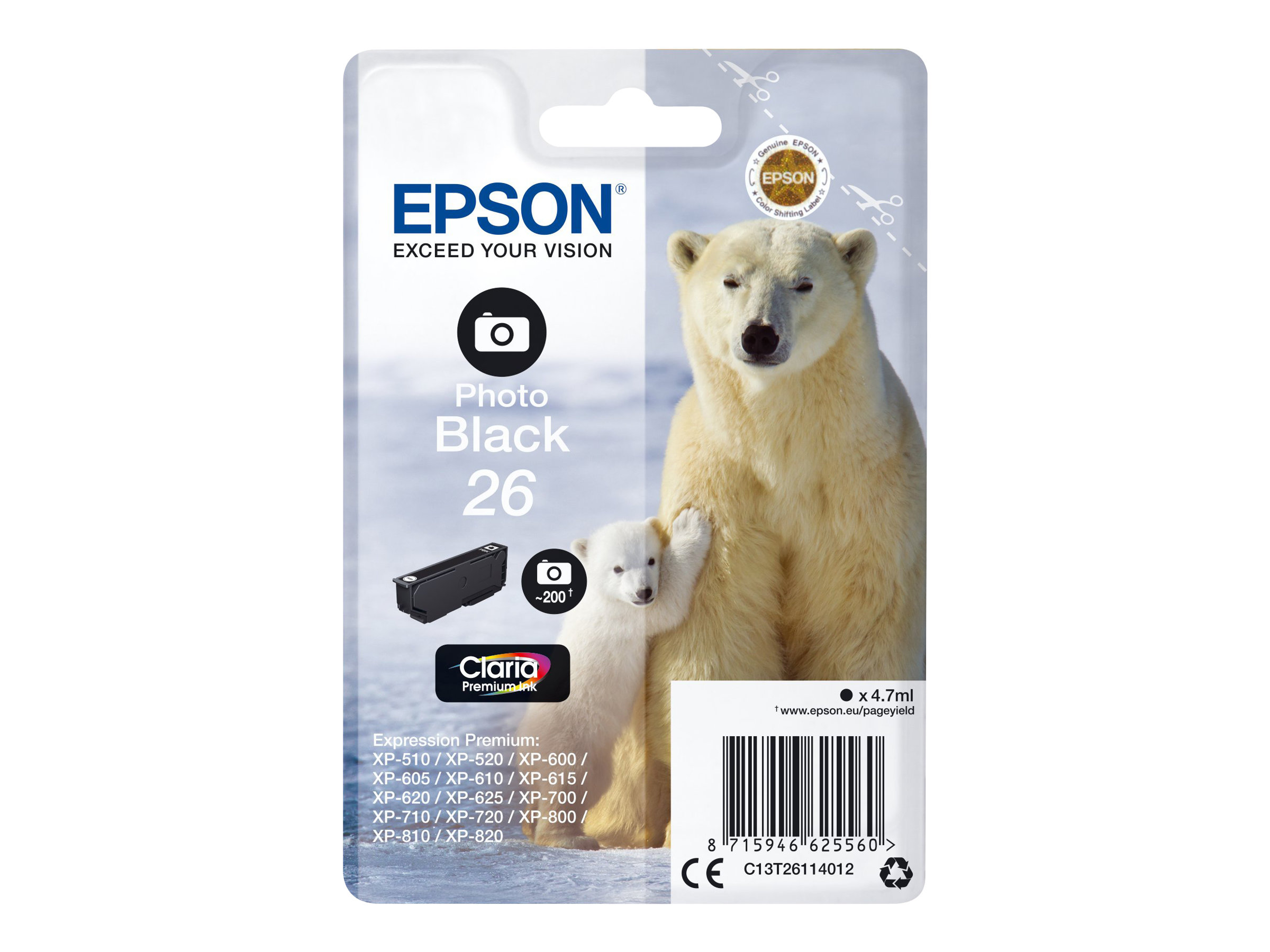 Epson 26 Fotoschwarz