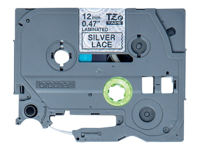 Brother TZe-MPSL31 Schwarz auf Silber