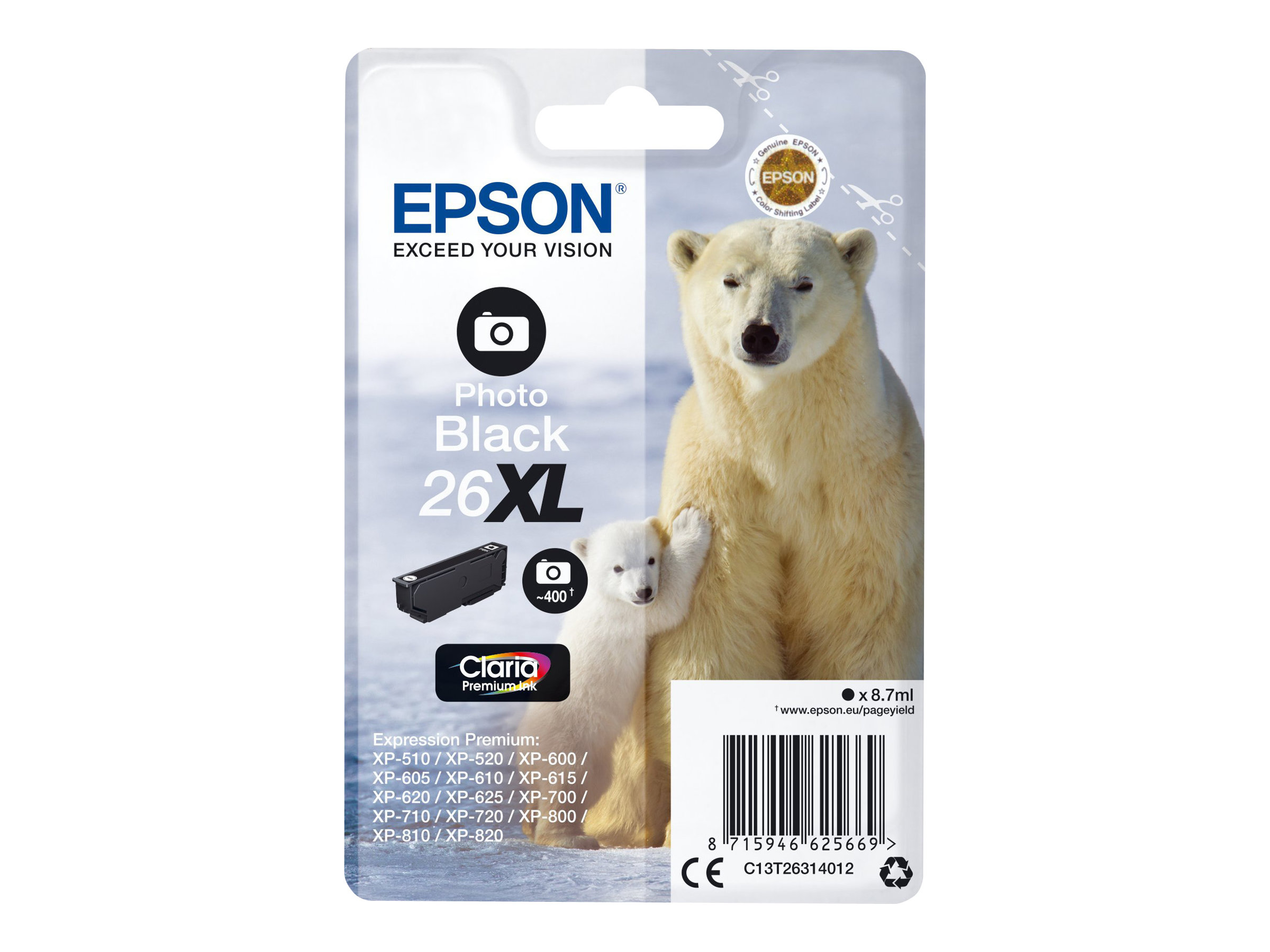 Epson 26XL Fotoschwarz