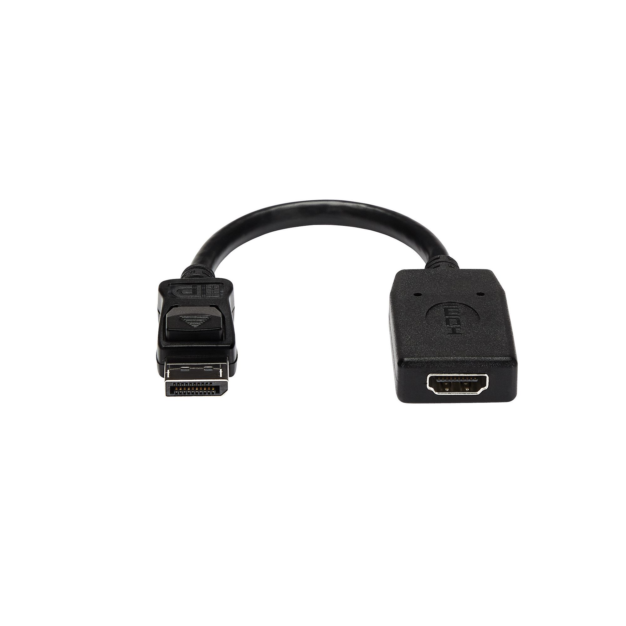STARTECHCOM DisplayPort auf HDMI Video Adapter Konverter DP zu HDMI mit bis zu 1920x1200 DP HDMI Länge 24cm StBu
