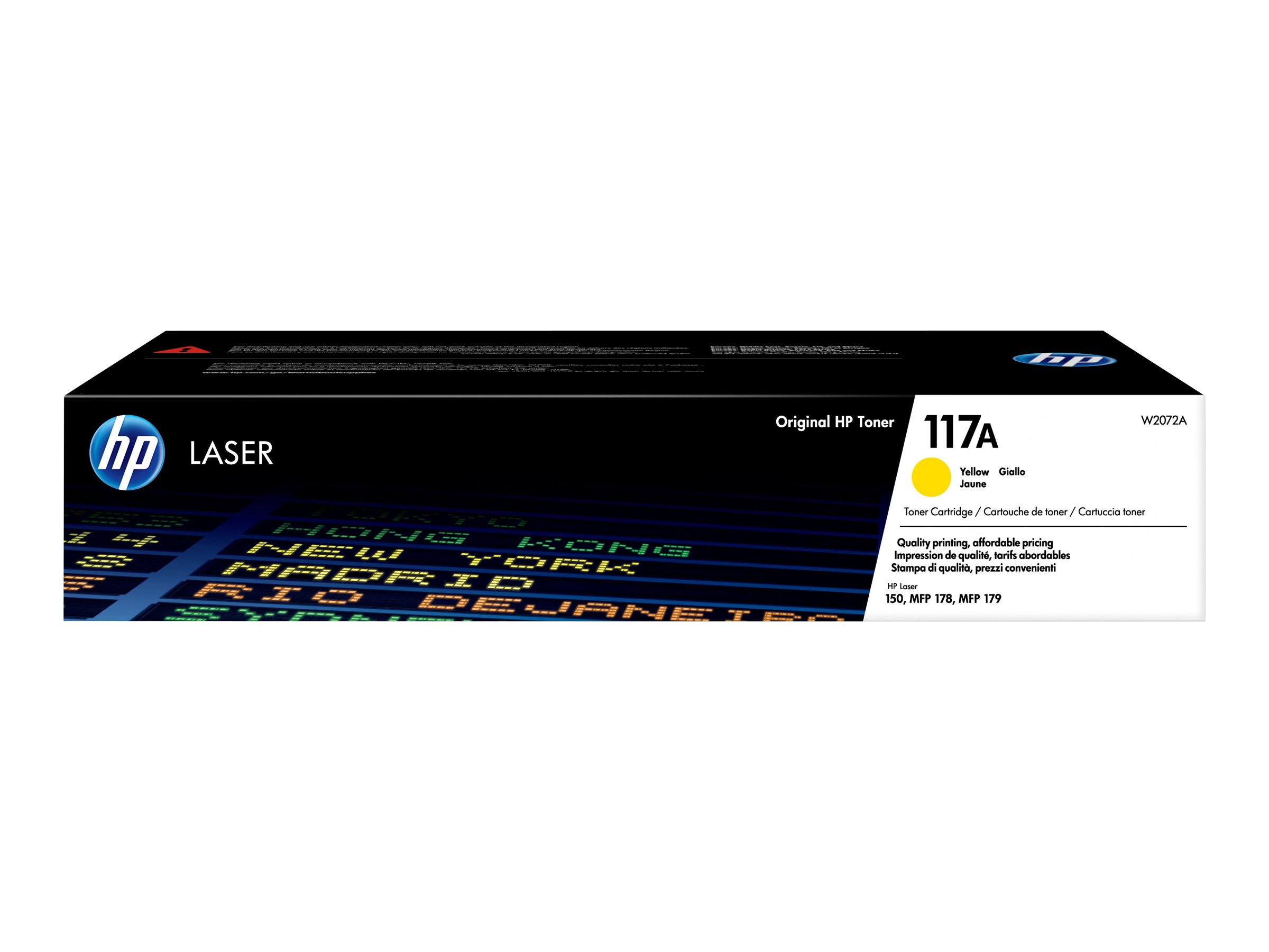 HP 117A Tonerkartusche Gelb