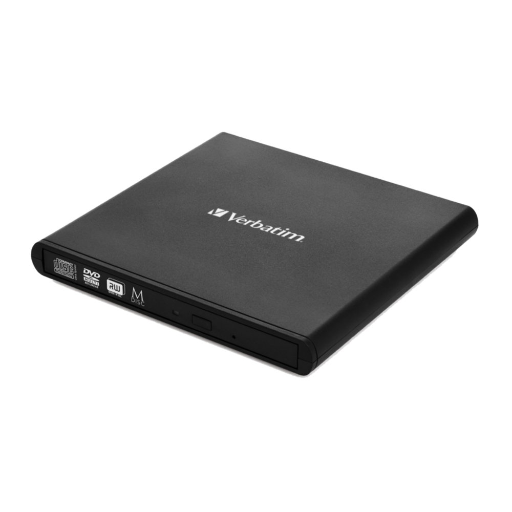 Verbatim Slimline DVD-Brenner DVD±RW DVD-RAM