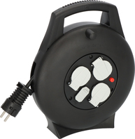Brennenstuhl Vario Line Kabelbox 3‑fach USB Mini‑Kabeltrommel