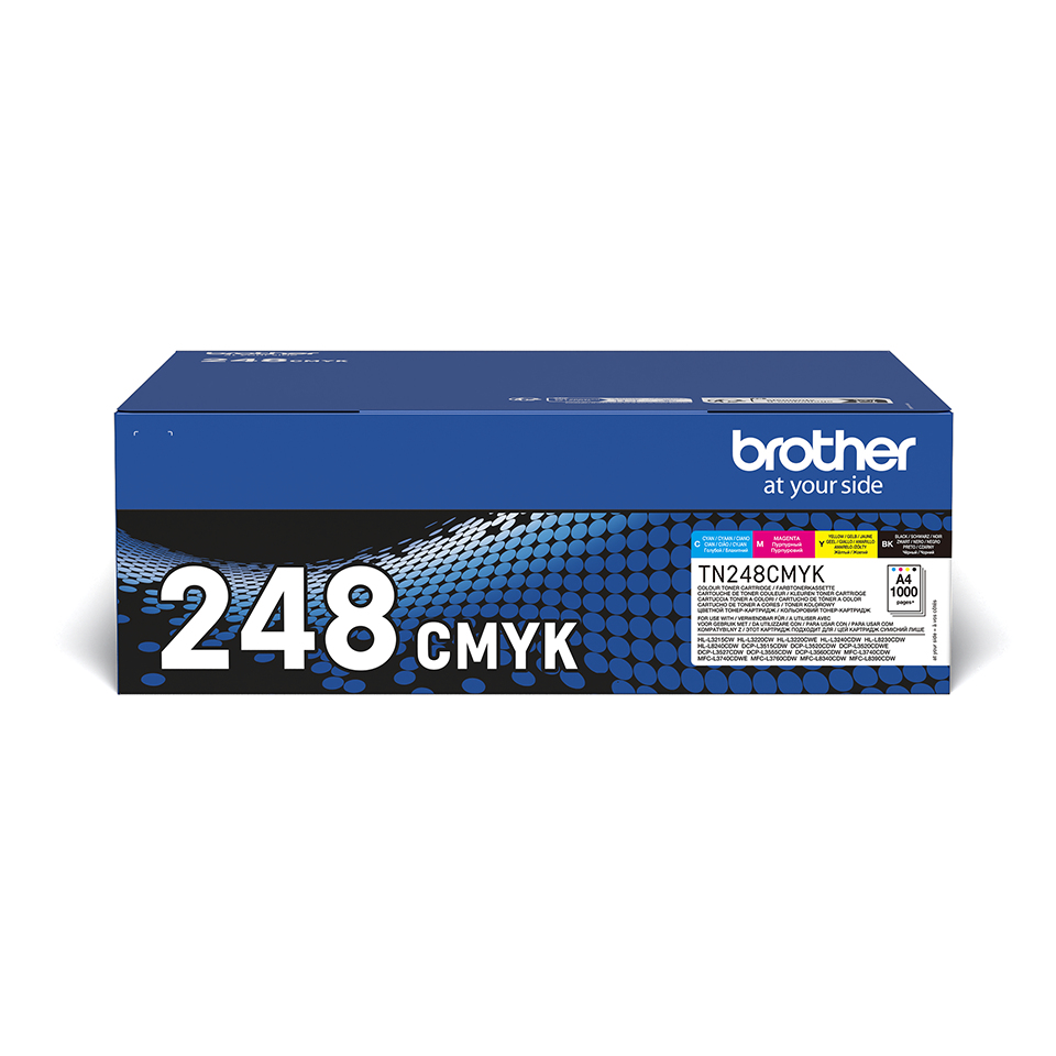 Brother TN248VAL Multipack Schwarz-Gelb-Cyan-Magenta