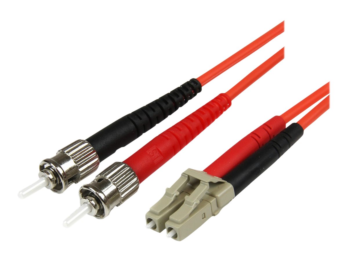 StarTech.com 1m Fiberoptik-Kabel LC/ST Multimode Duplex 50/125