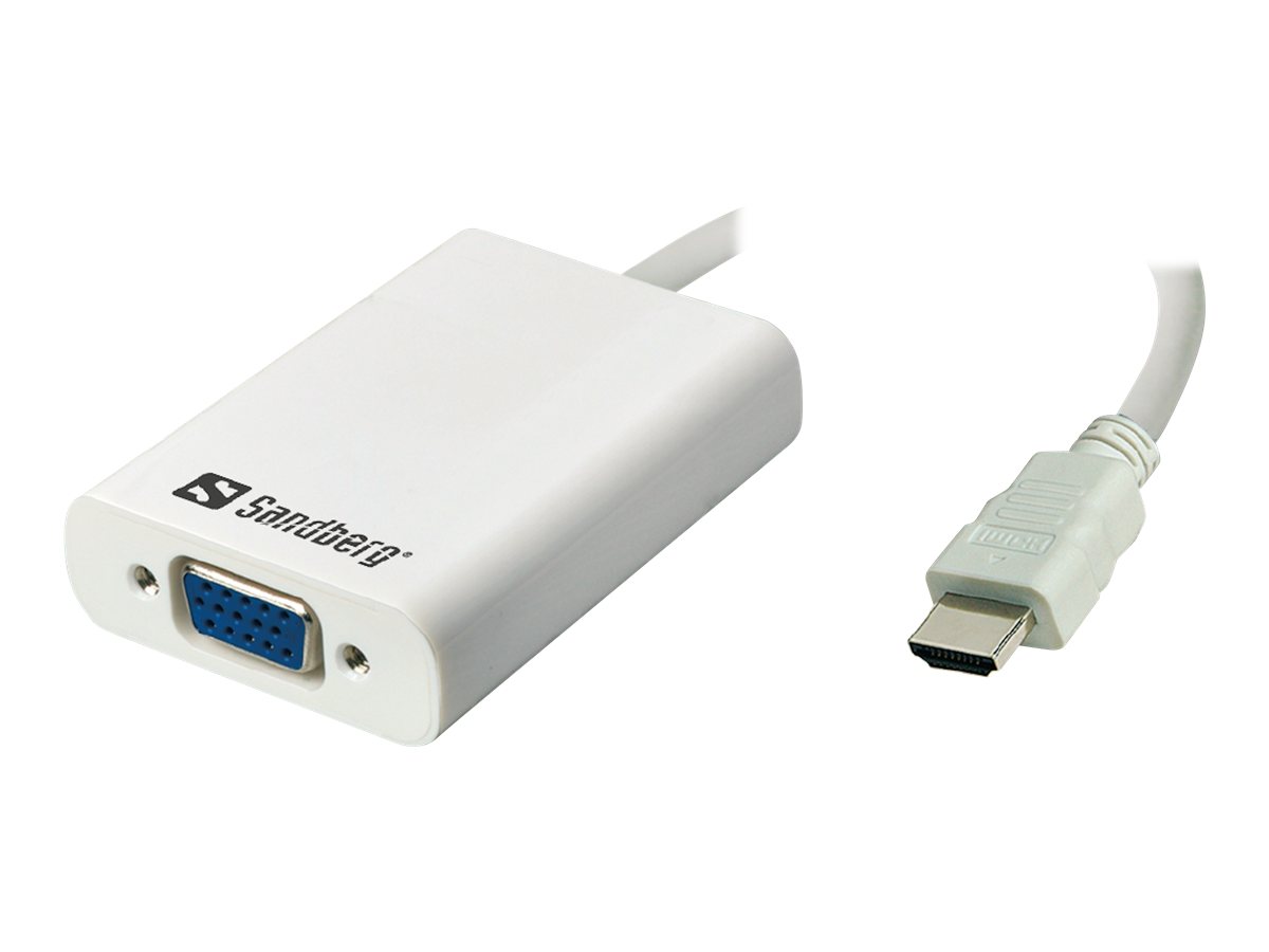 50877 SANDBERG Audioadapter HDMI VGA