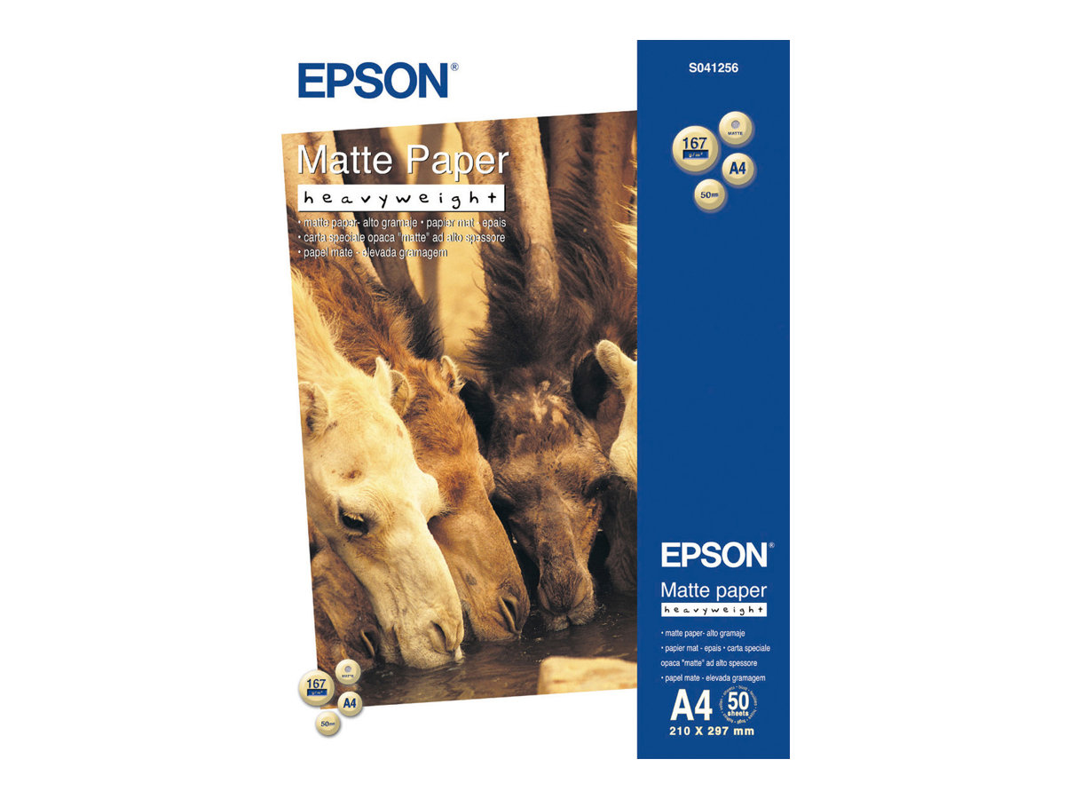 EPSON Fotopapier S041256 DIN A4 matt 167 gqm 50 Blatt