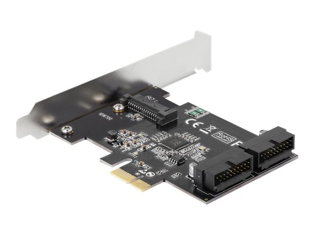 Delock PCI Express Karte 2x USB 3.0 Pfostenstecker