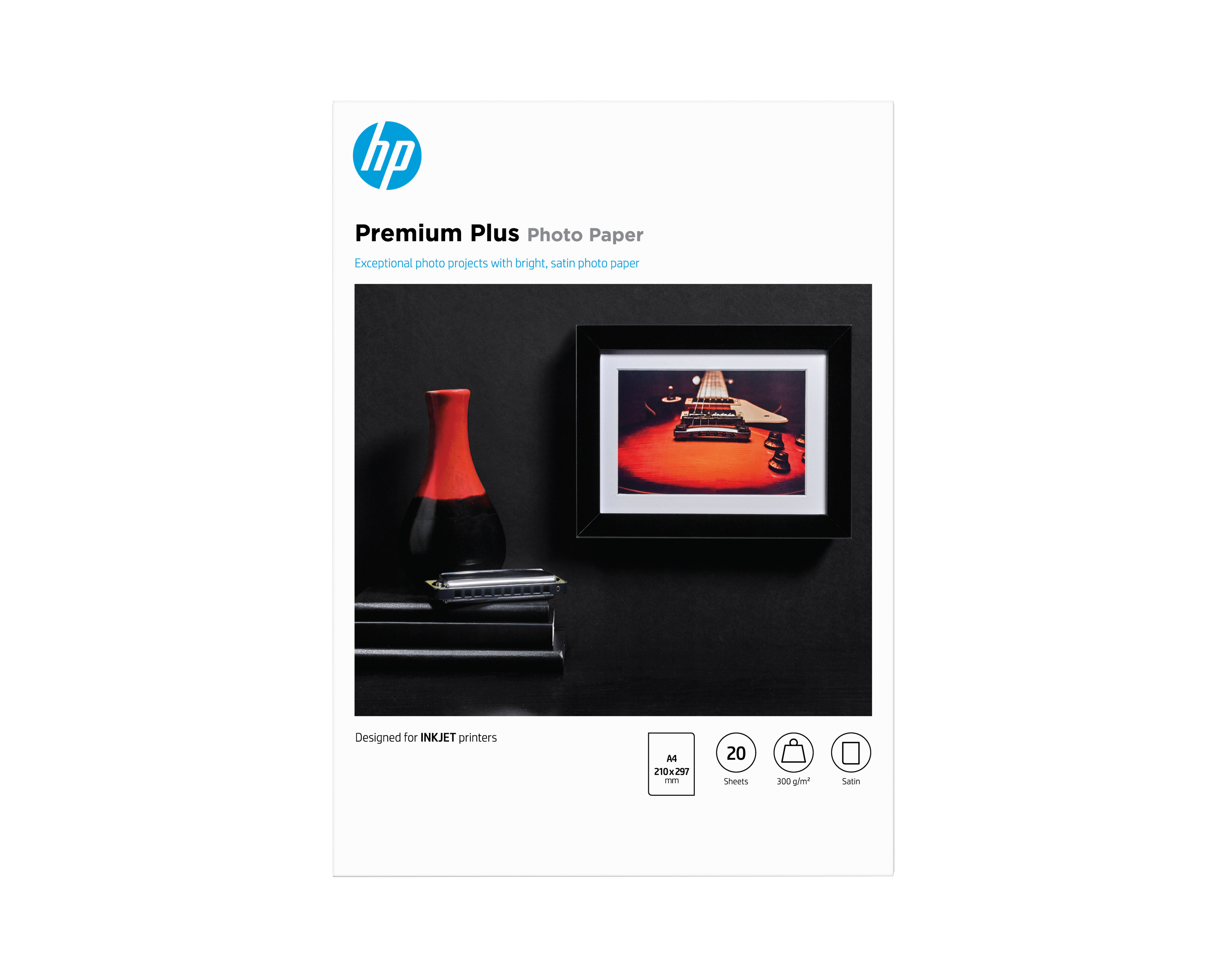 HP Premium Plus Fotopapier A4 Halbglänzend