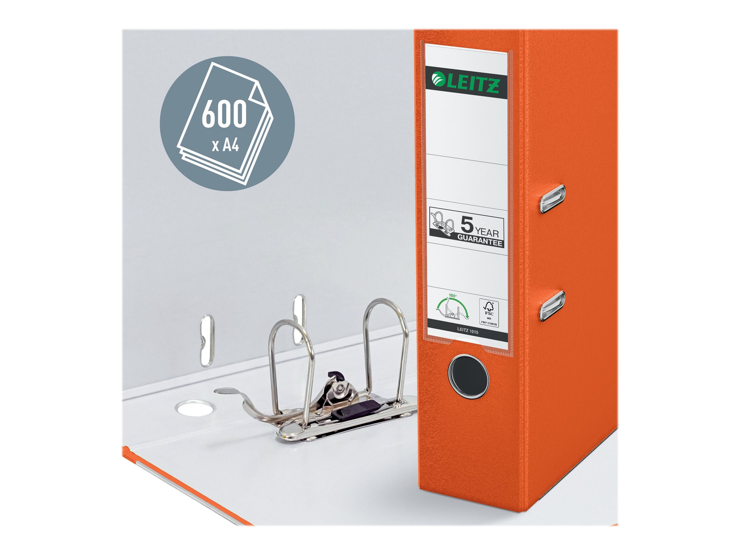 Esselte Leitz 1010 Ordner orange