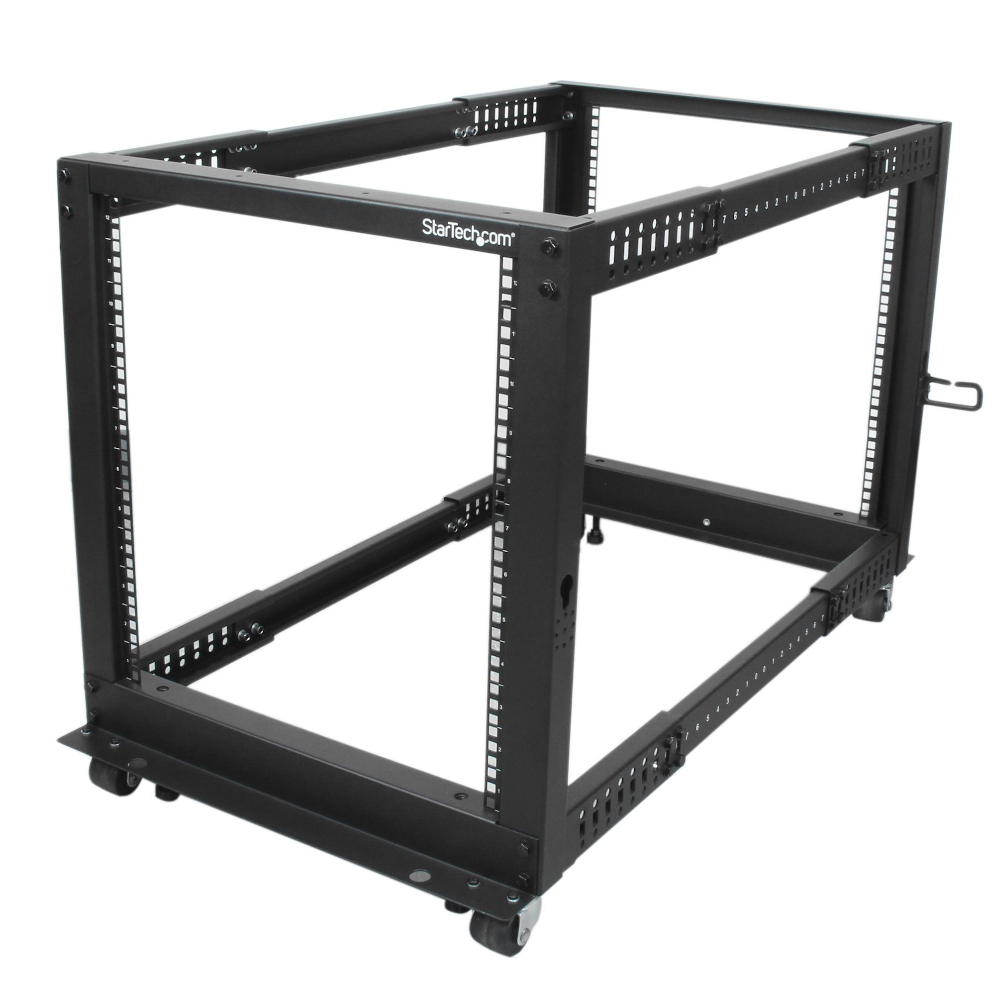 StarTech 12U Server Rack 4 Pfosten Open Frame tiefenverstellbar