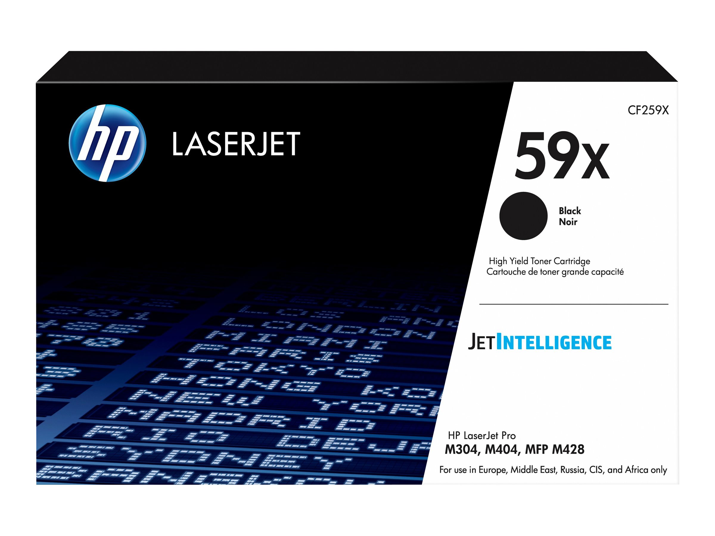 HP LaserJet 59X Tonerkartusche Schwarz Hohe Ergiebigkeit