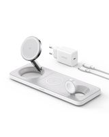 ANKER MagGo Magnetic Charger Ladegeraet 15W wireless PowerIQ Pad weiss
