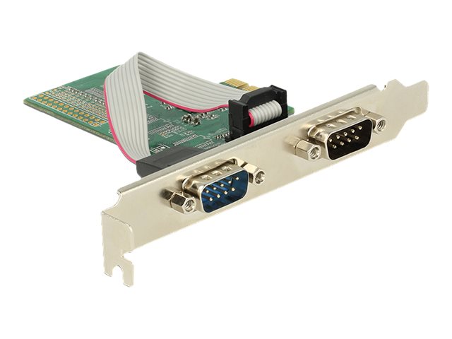 Delock PCI Express x1 Karte 2x Seriell RS-232