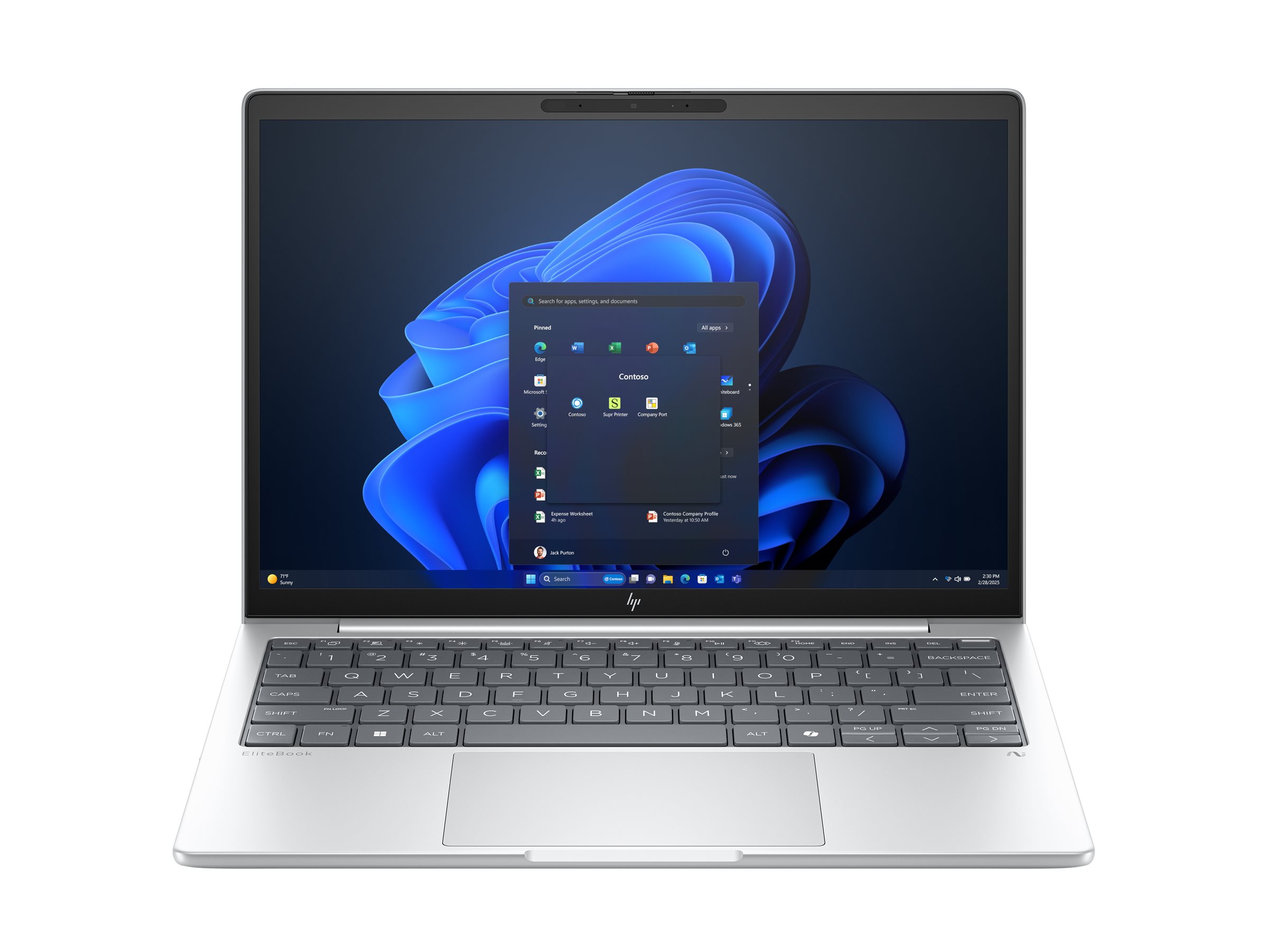 HP EliteBook 8 G1a 13,3 Zoll AMD Ryzen 5 230 16 GB RAM 512 GB SSD