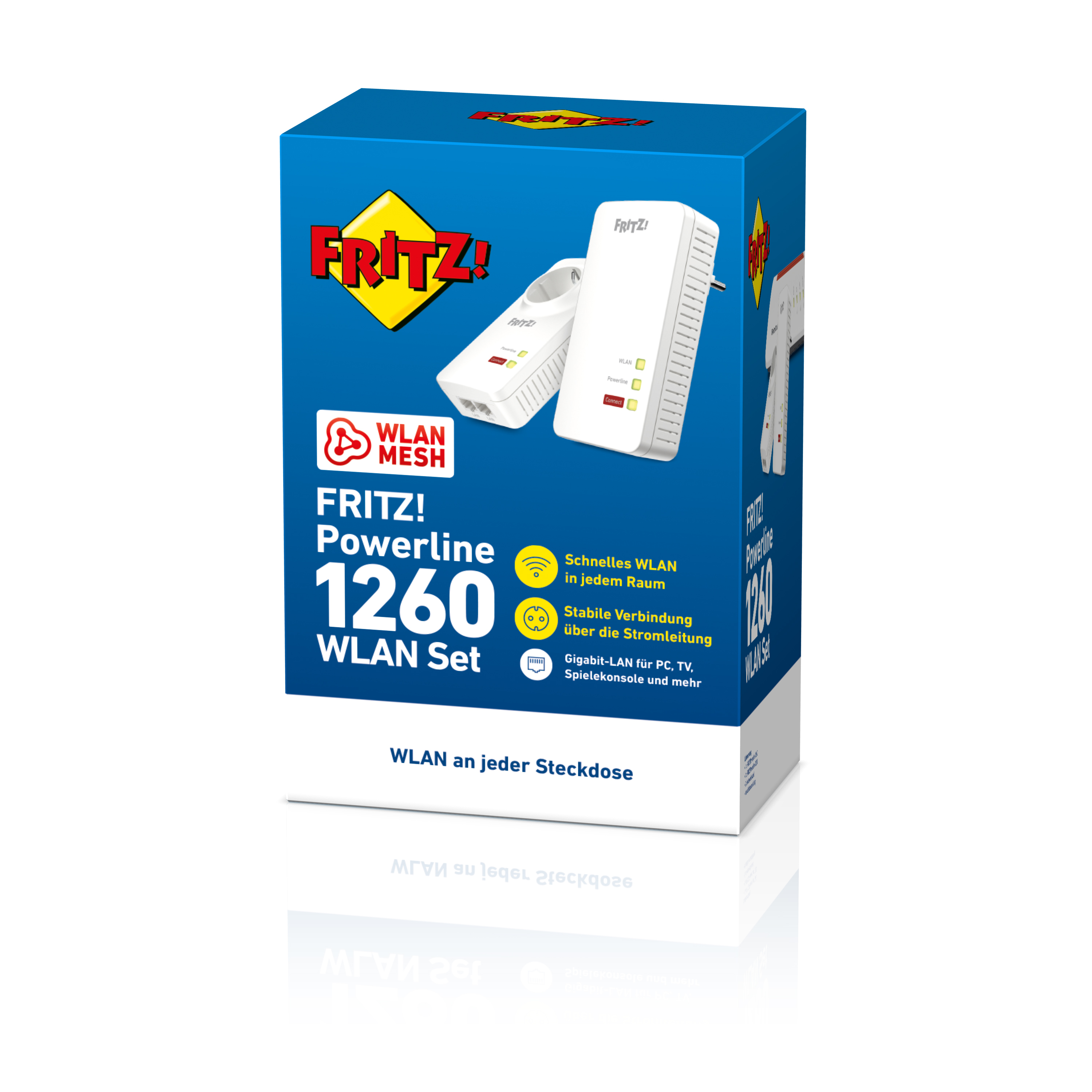 FRITZ! Powerline 1260E WLAN AC 1200 MBit
