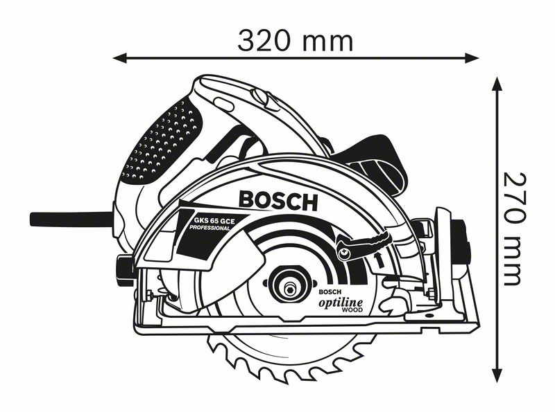 Bosch GKS 65 GCE Professional Kreissäge