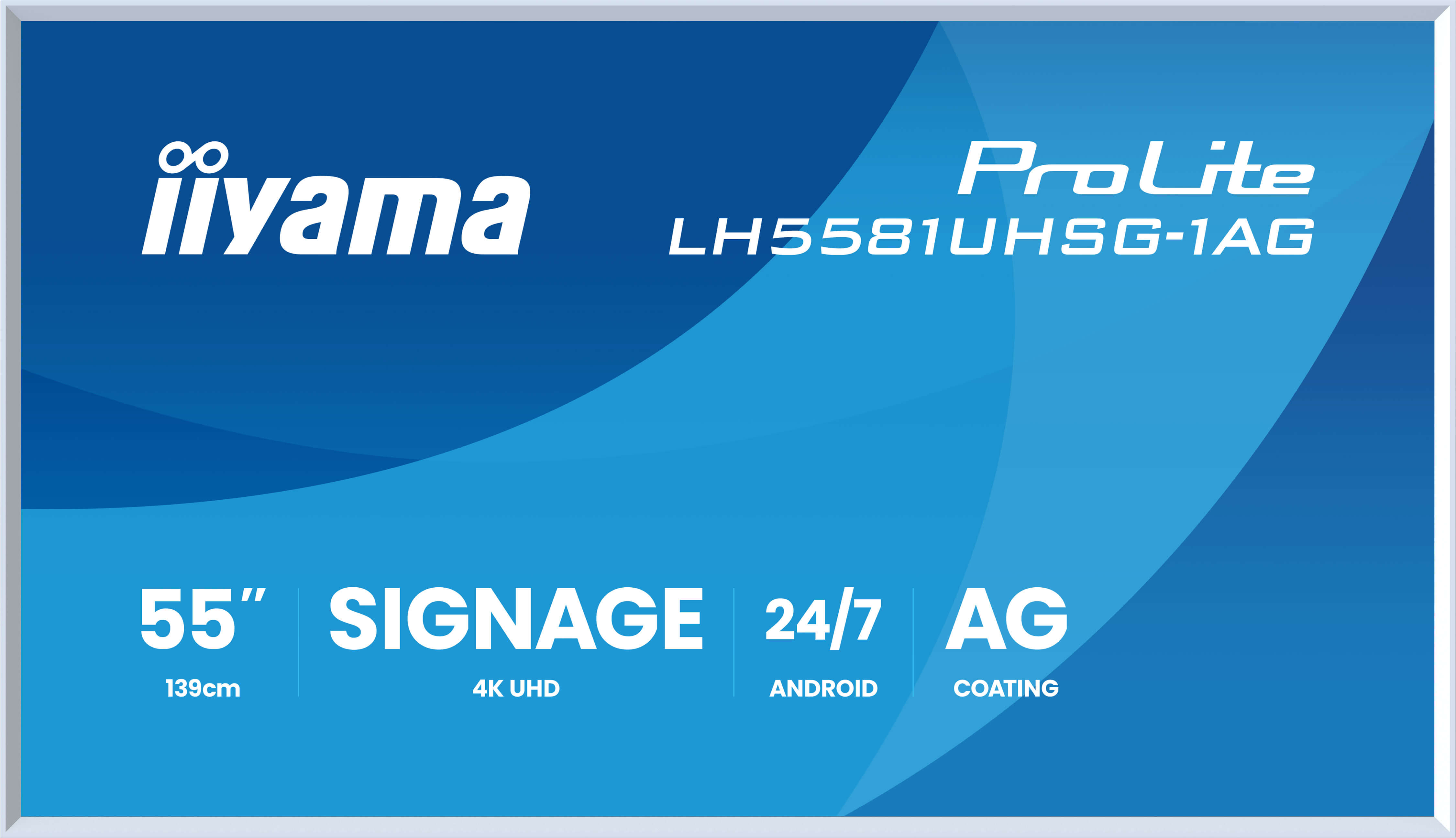 Iiyama ProLite LH5581UHSG-1AG 139.0 cm 16:9 2xHDMI+USB-C