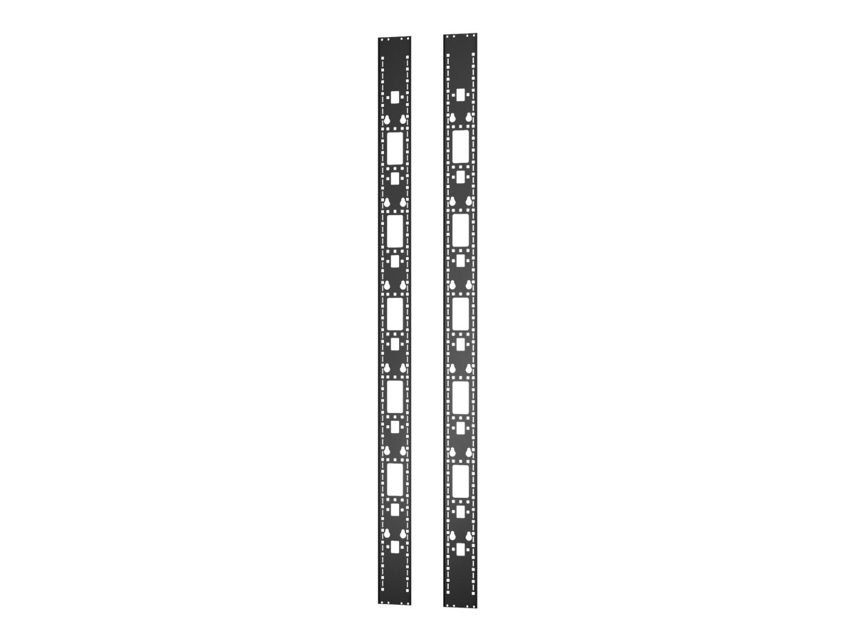 APC Easy Rack Zubehörkanal vertikal Schwarz 48U