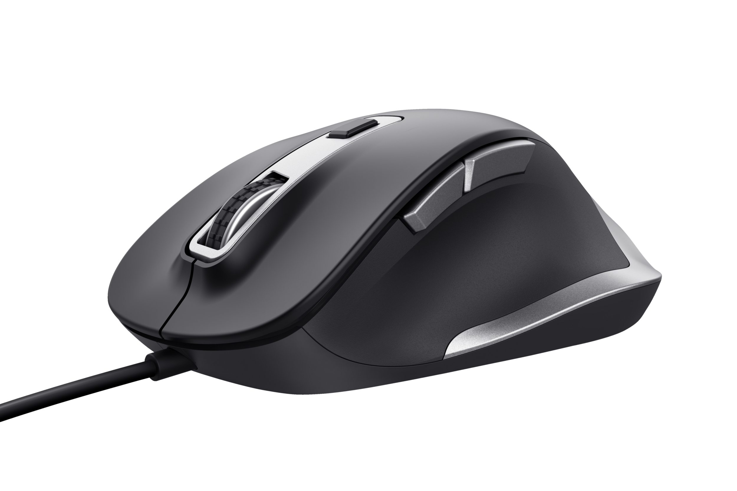 24728 TRUST Fyda eco Maus 6Tasten Kabel