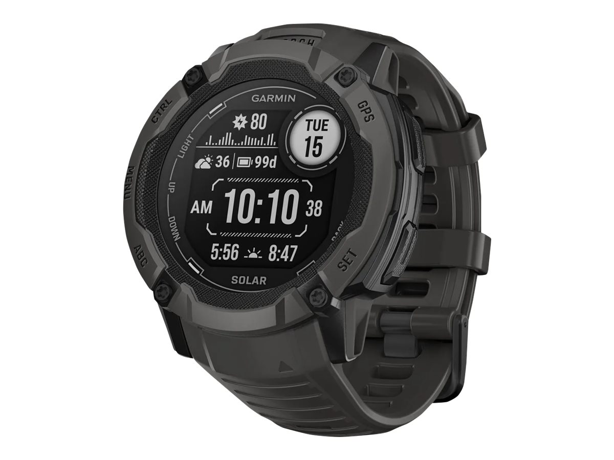 Garmin Instinct 2X Solar 50 mm Graphite