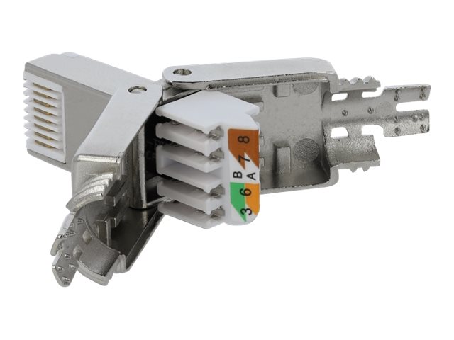 Delock RJ45 Stecker Cat6 STP werkzeugfrei