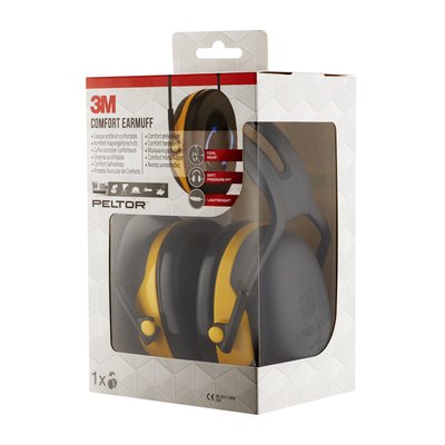 3M Peltor X2A X2AC1 Schwarz Kopfband 105 dB