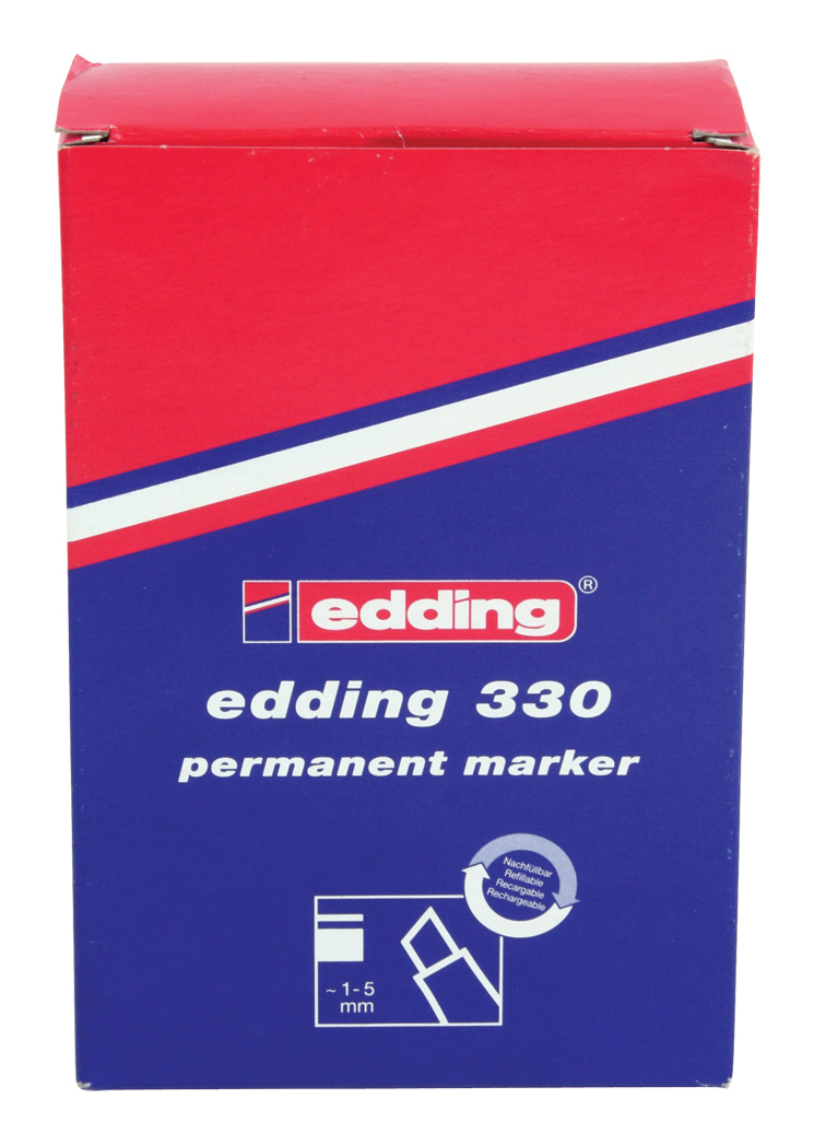 Edding 330 Schwarz 1,0-5,0 mm