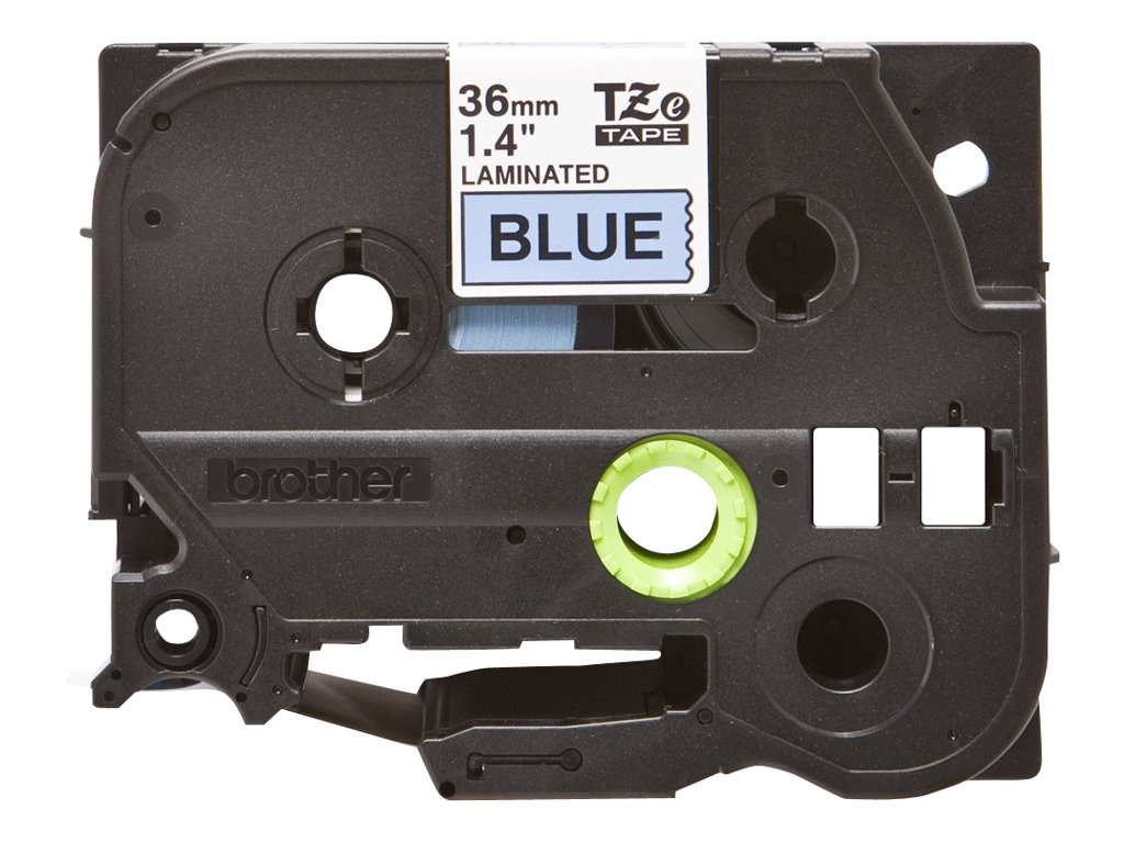 Brother TZe-561 36mm Schwarz auf Blau