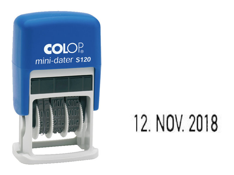 Colop Mini-Dater S 120 Selbstfärbend Schwarz