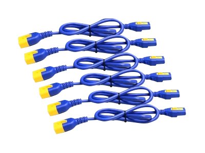 APC Power Cord Kit Locking C13 to C14 1.8m Blue