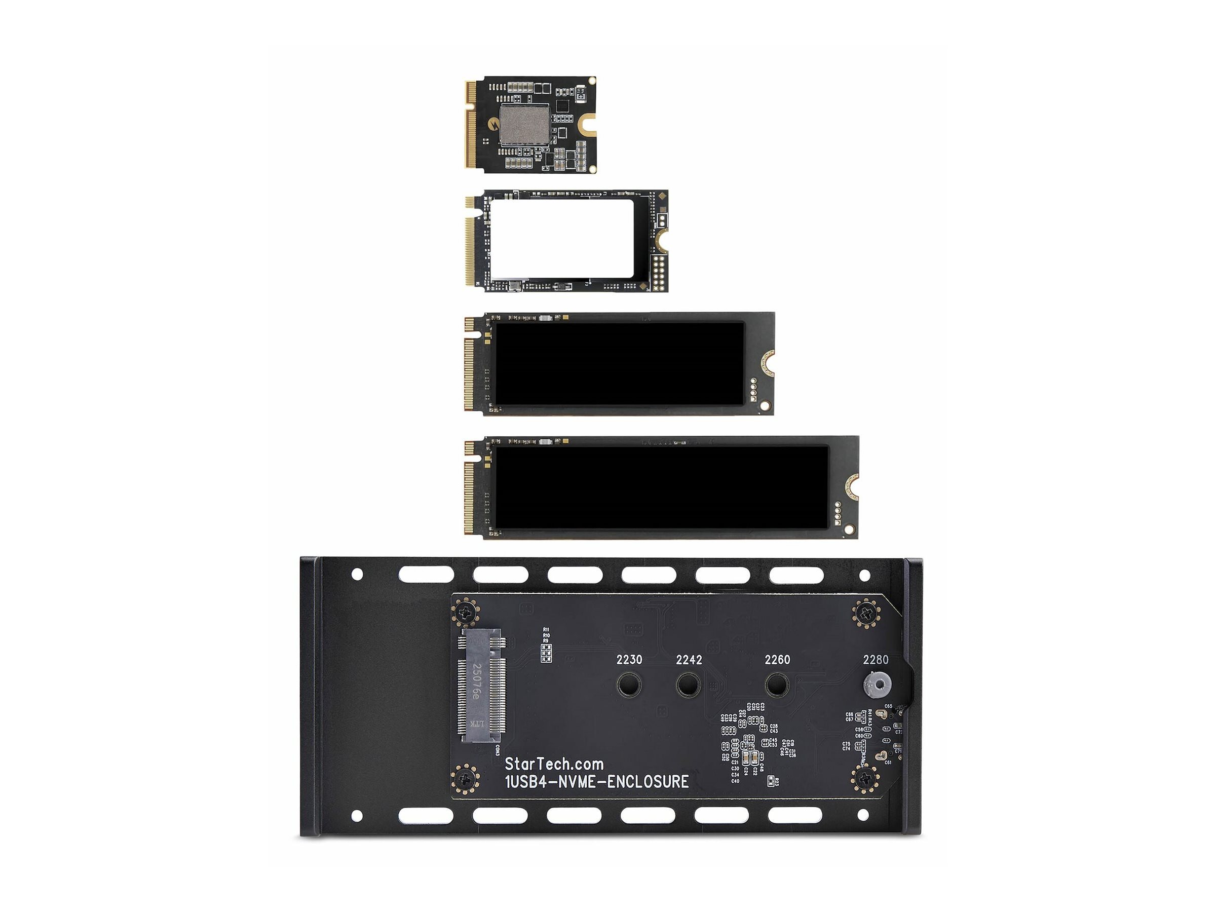 StarTech.com USB4m.2 Gehäuse NVMe 40 Gbps