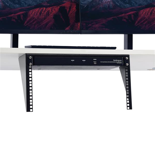 StarTech.com 19 Zoll Server Rack 6HE Wandbefestigung Schwarz