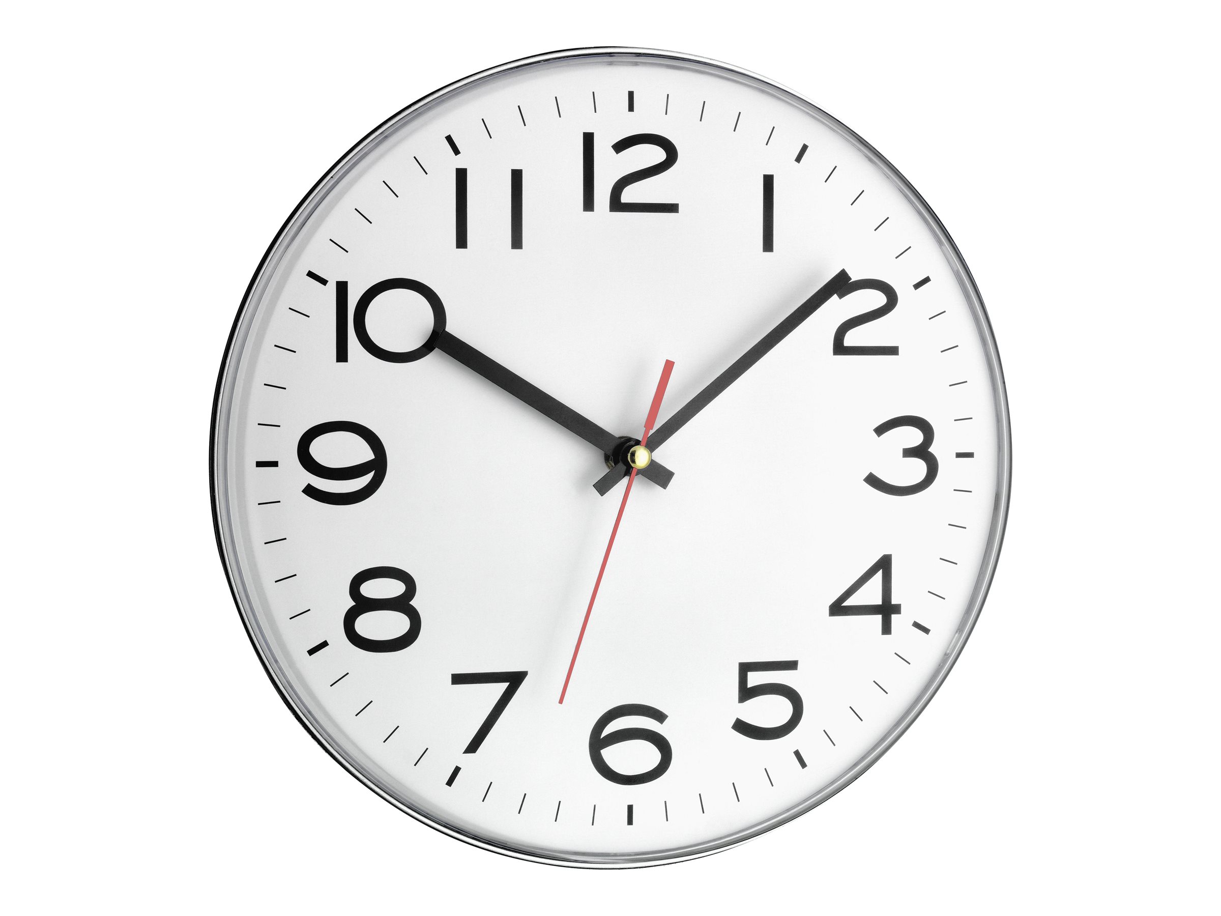 TFA Uhr 60.3017 weiß silber Kunststoff