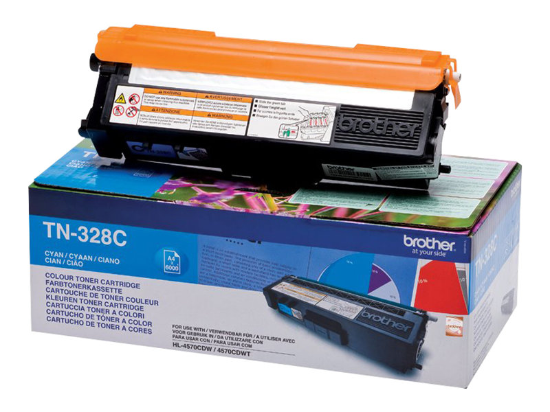 Brother TN-328C Tonerpatrone Cyan