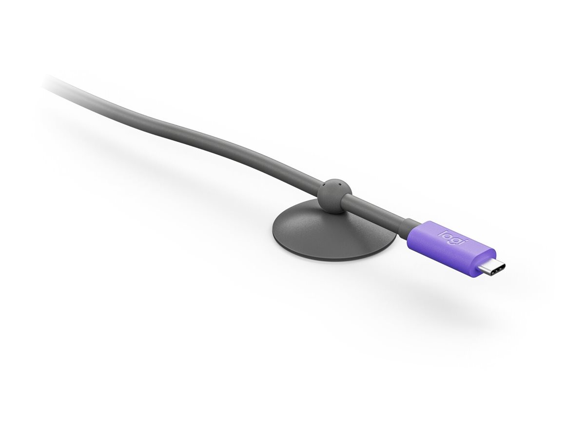 Logitech USB-Kabel USB-C zu USB-C 5m grau
