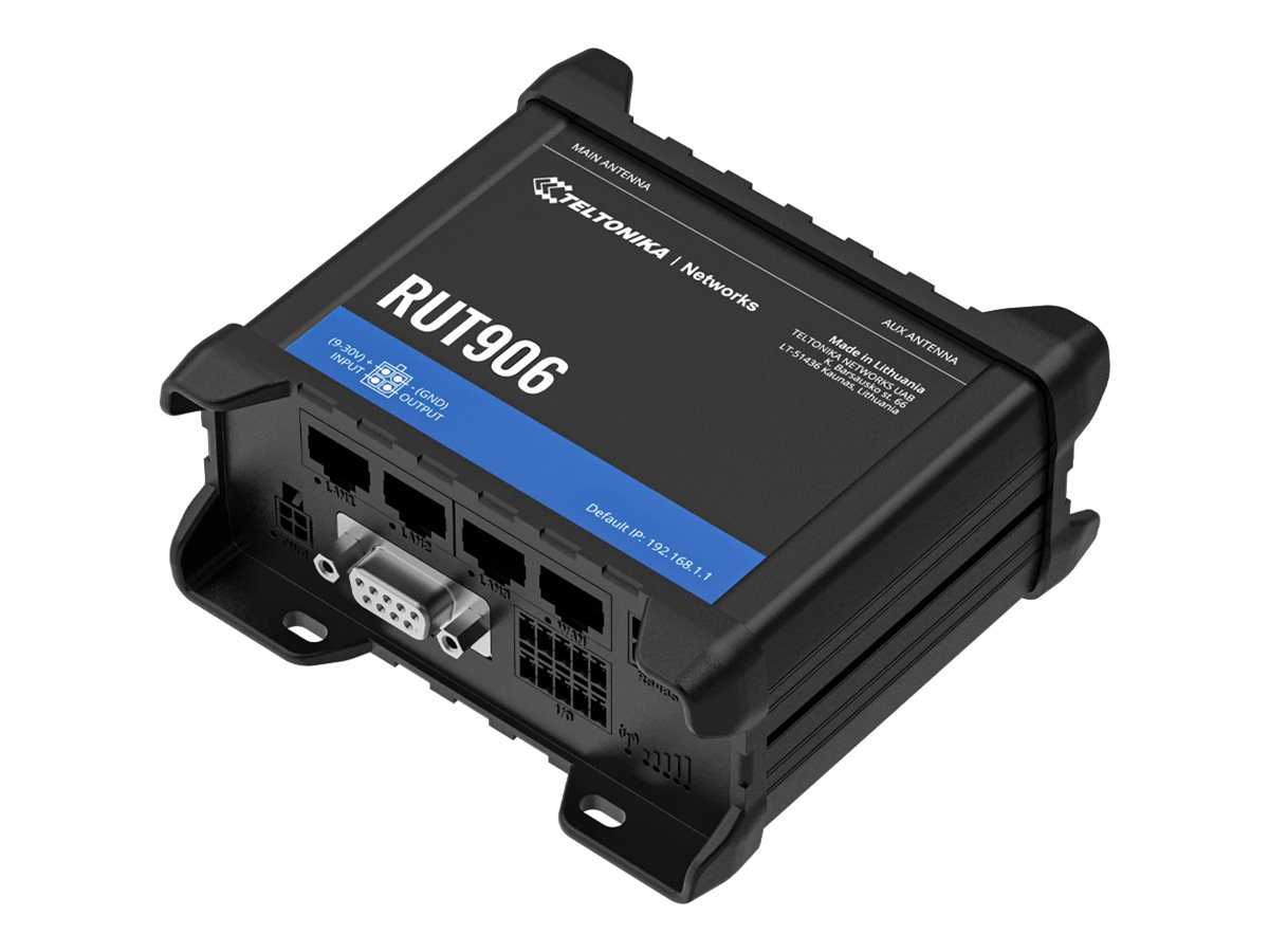 Teltonika RUT906 Industrial Dual SIM LTE Wi-Fi Router