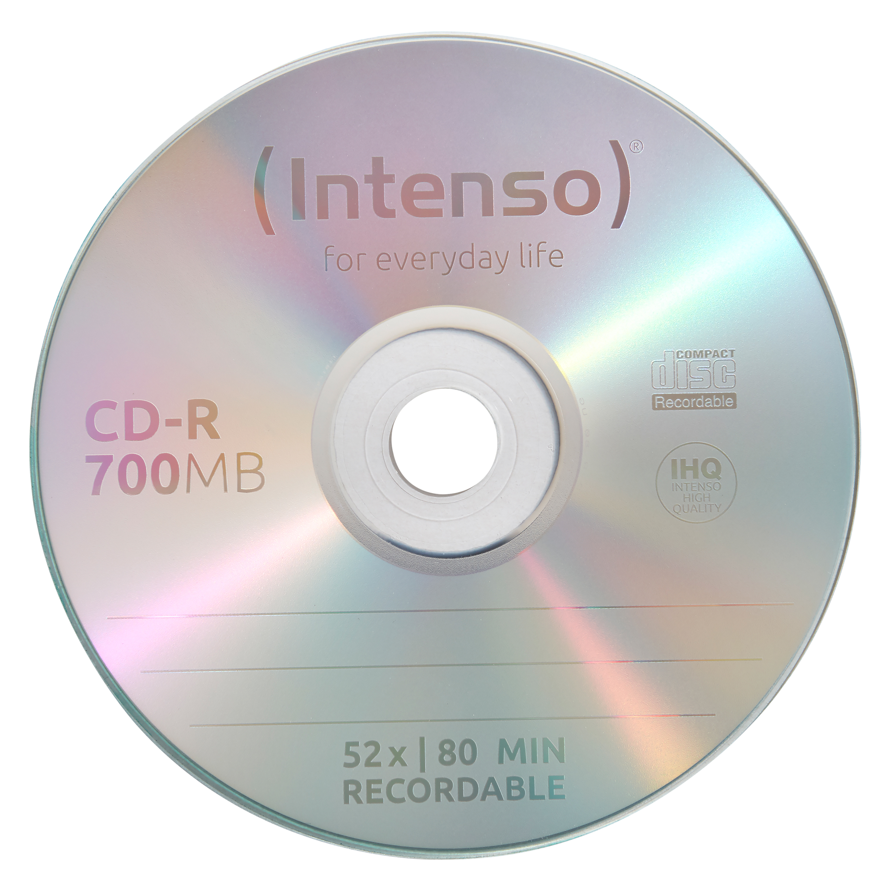 INTENSO CDRW80 700MB 12x 10 SC