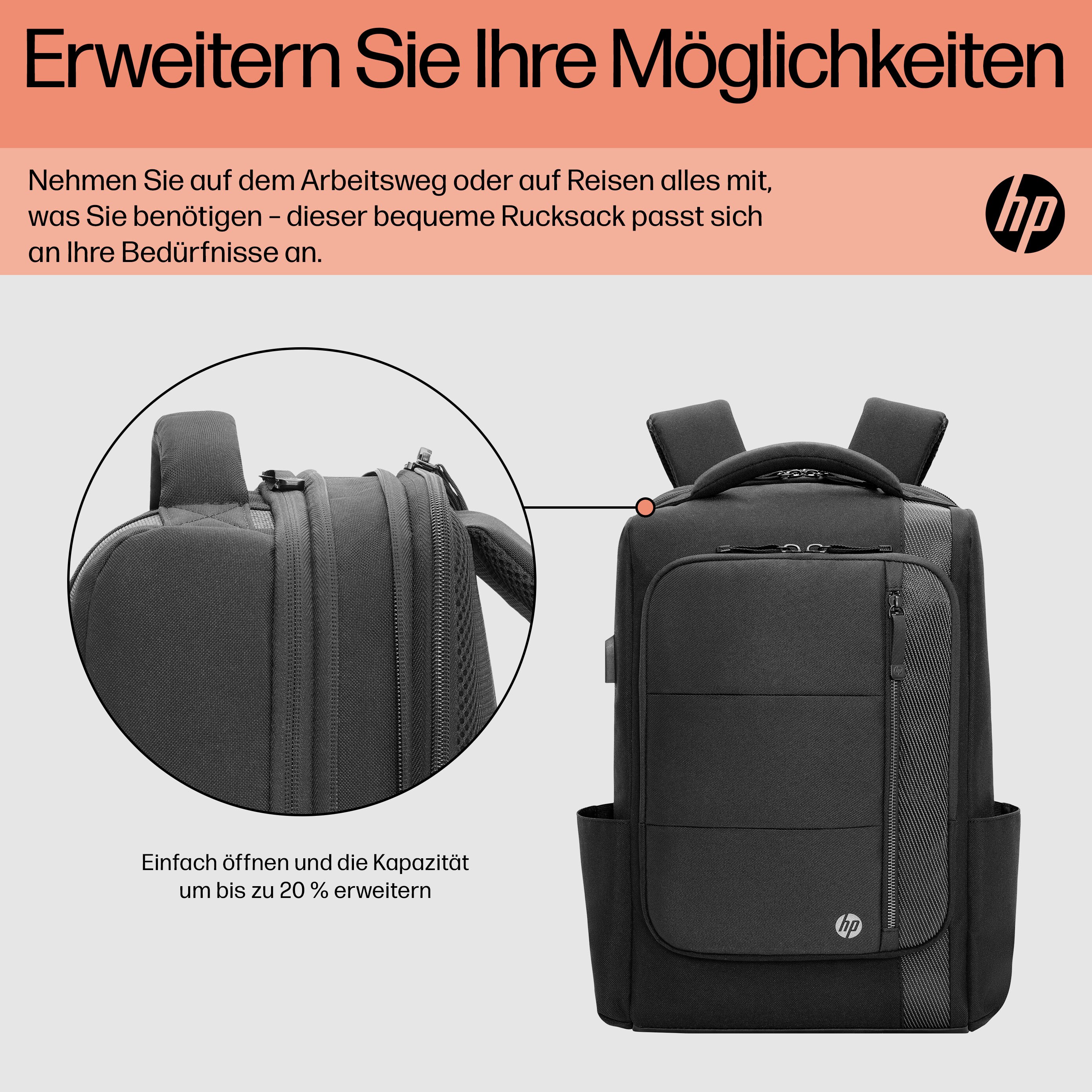 HP Renew Executive Rucksack 16.1 Zoll