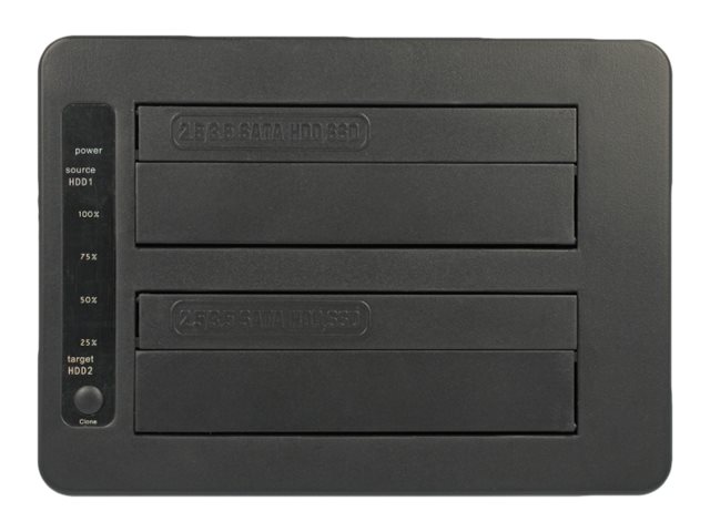 Delock HDD-Dockingstation 2 Schächte SATA USB 3.1