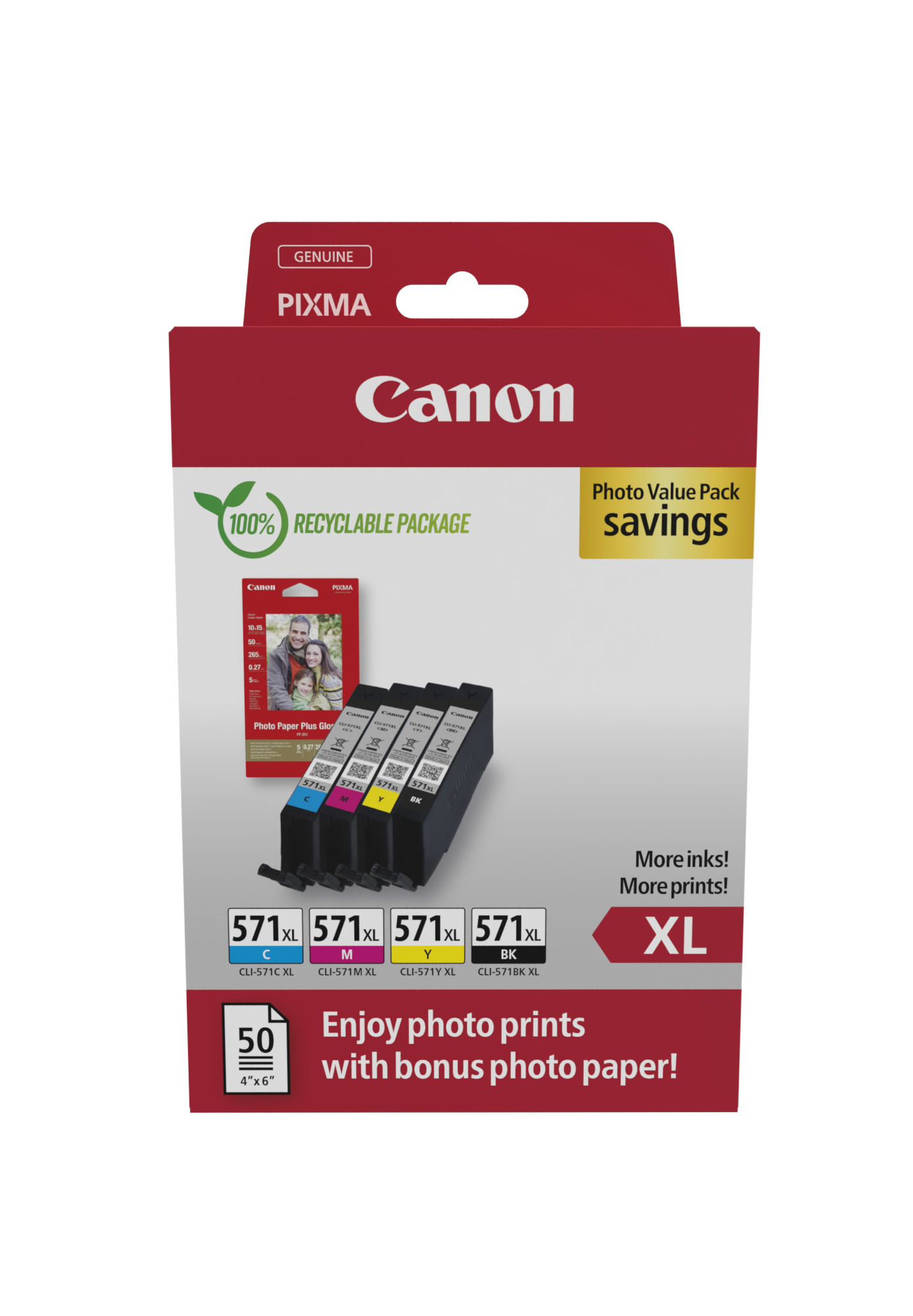 Canon CLI-571 XL C/M/Y/BK Multipack