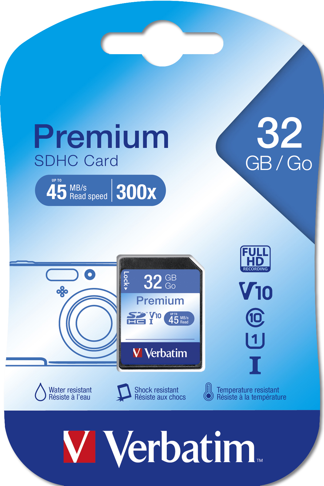 verbatim Speicherkarte SDHCCard Premium, 32 GB, 1 St