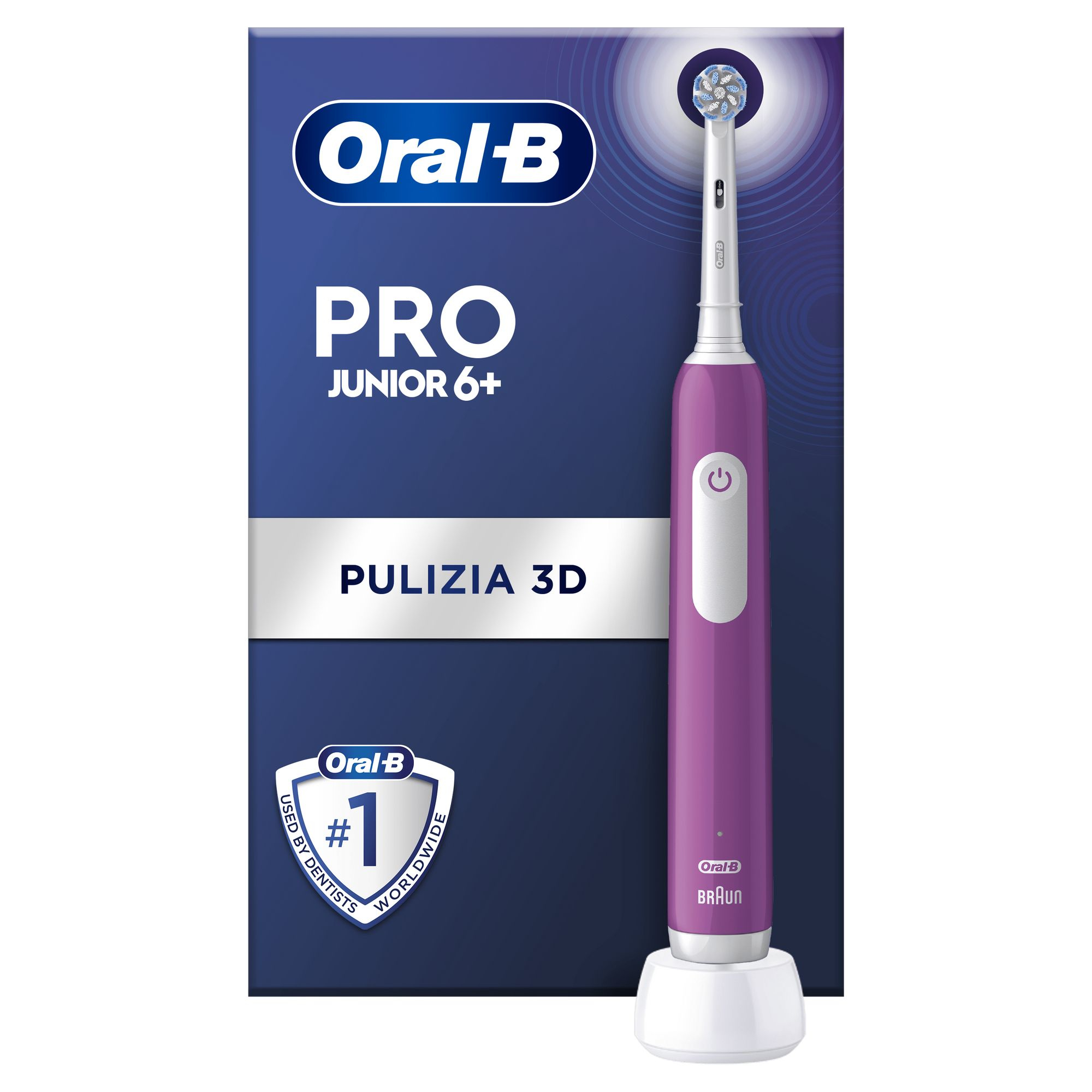 Oral-B Pro Junior Zahnbürste Lila