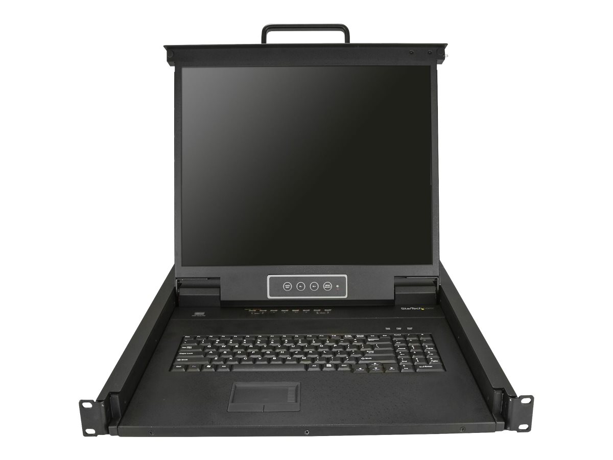 StarTech 8Port Rackmount KVM Console for Server Rack 48,26cm 19Zoll 1U